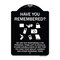 Signmission Have You Remembered We Are Not Responsible for Personal Items Left in Vehicles Double, BW-1824-23909 A-DES-BW-1824-23909 - alternate 1